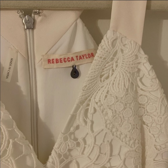 Rebecca Taylor White Lace Dress - Picture 3 of 3